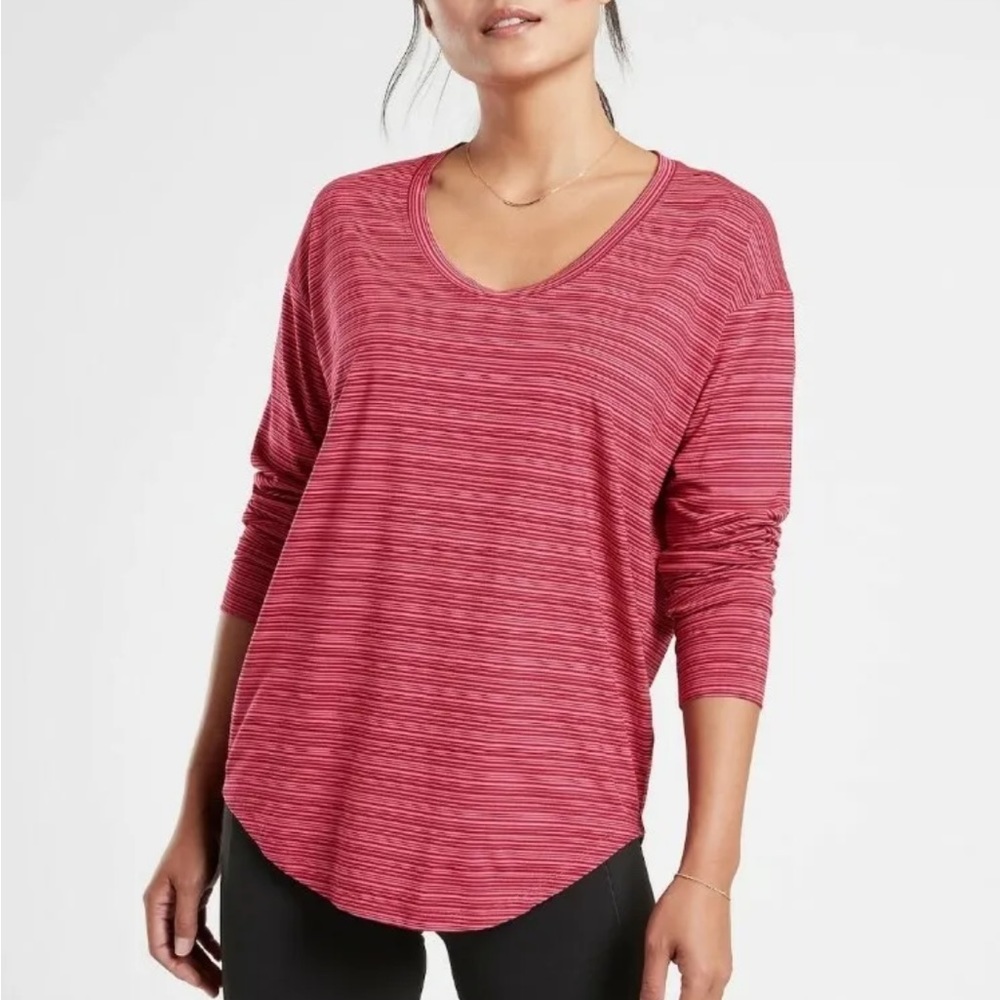 Athleta Cloudlight Stratus Top Long Sleeve Tshirt